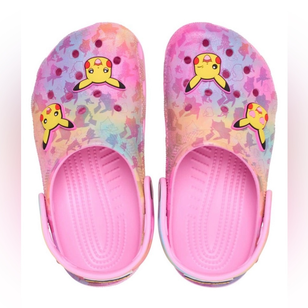 Crocs Kids Pokemon Pikachu Classic Clogs,
Multi, J3